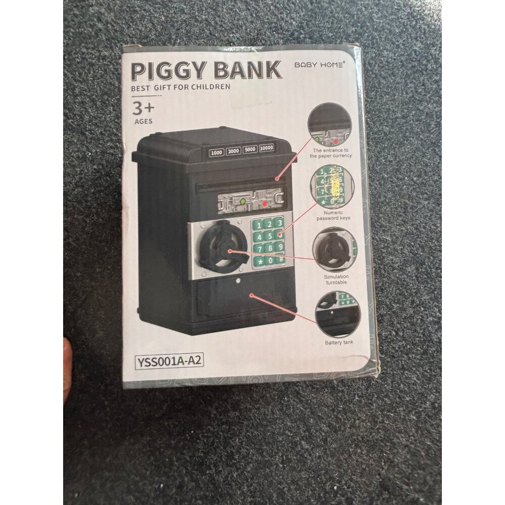 Kids Electronic Piggy Bank, model YSS001A-A2, designed to help children learn ab